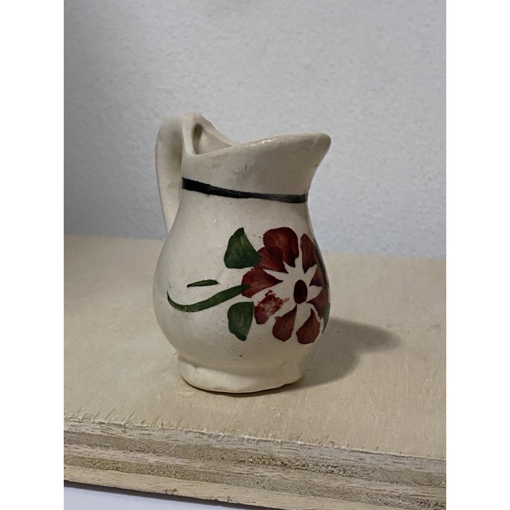 Watt Pottery Inspired Mini Water Pitcher Doll House